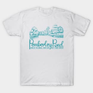 Pemberley Pond Darcy Dip Wet T-Shirt Contest T-Shirt